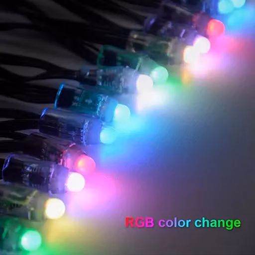 ENER-J Smart Magic RGB LED Fairy Lights, 50 LED, White and Multicolour, WiFi and Bluetooth Enabled with Remote Control, W/D/H: 25 x 25 x 19 cm – 4