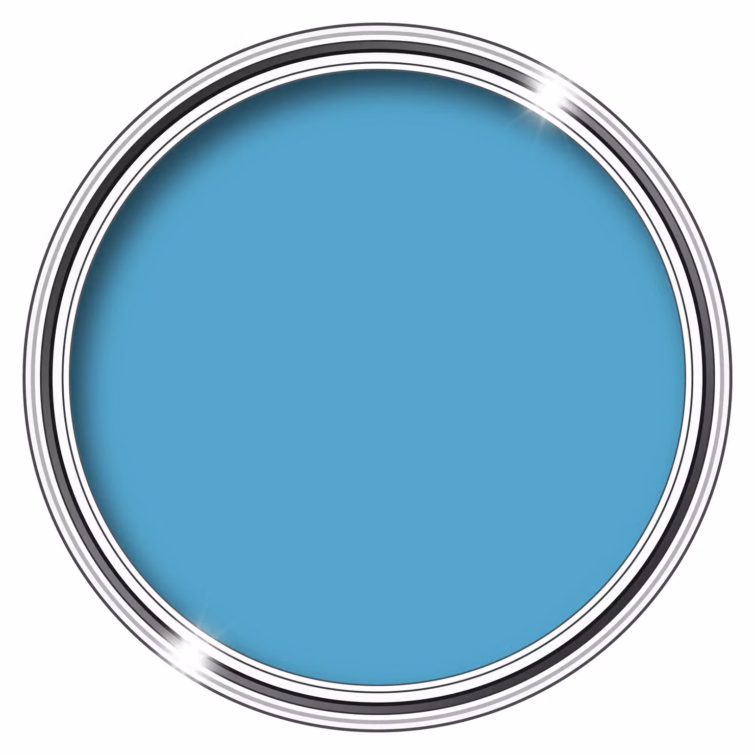 HQC Water Based Opaque Wood Paint in Blue, 1 l – 2