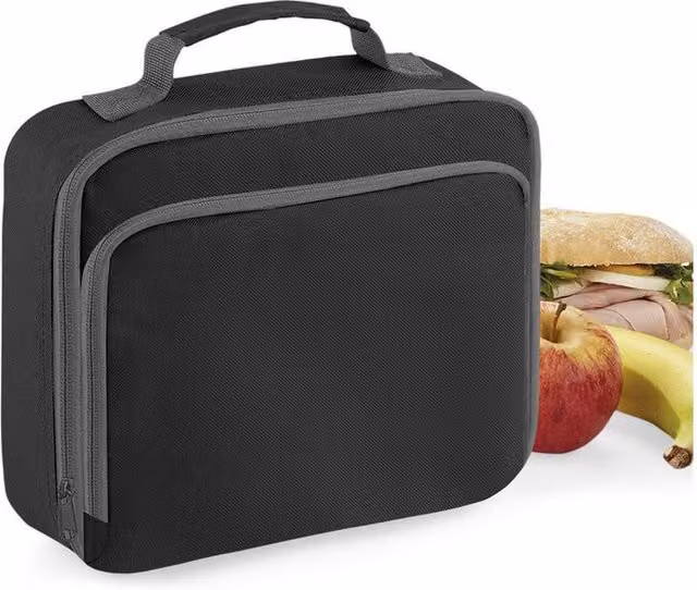 Quadra Insulated Lunch Cooler Bag in Black