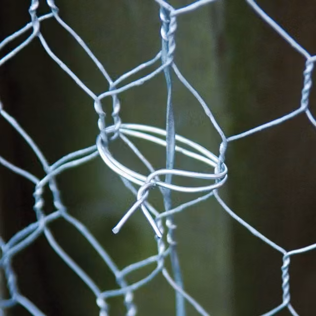 Primrose Heavy Duty Galvanised Steel Wire Mesh Support in Silver