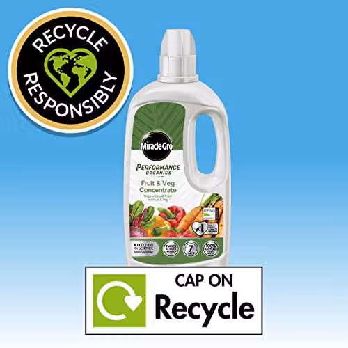 Miracle-Gro Performance Organics Fruit and Vegetable Liquid Plant Food, 1 l – 6