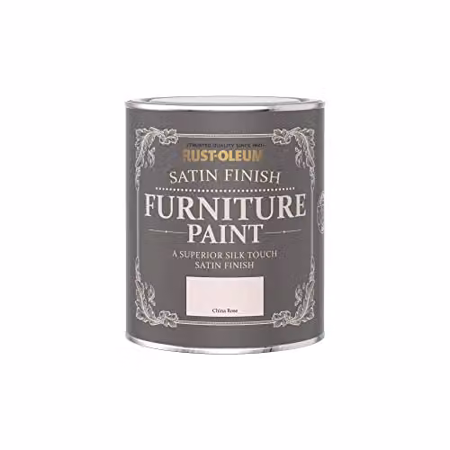Rust-Oleum China Rose Pink Satin Furniture and Skirting Board Paint, 750ml – 3
