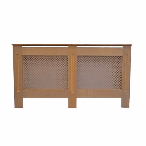 Airwave Diamond Style Unpainted MDF Radiator Cover Large W/D/H: 152.0 x 81.5 x 19.0 cm – 1
