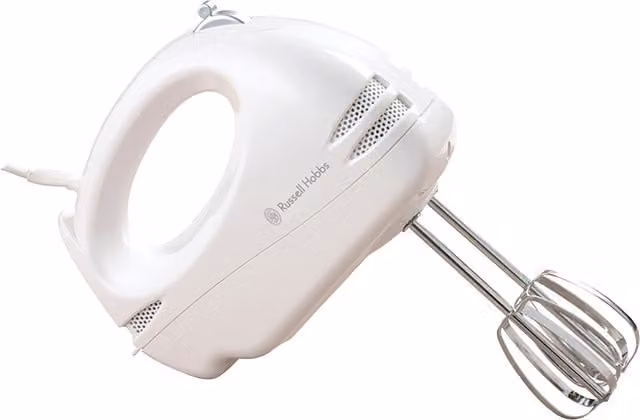 Russell Hobbs 125W Food Collection Hand Mixer in White