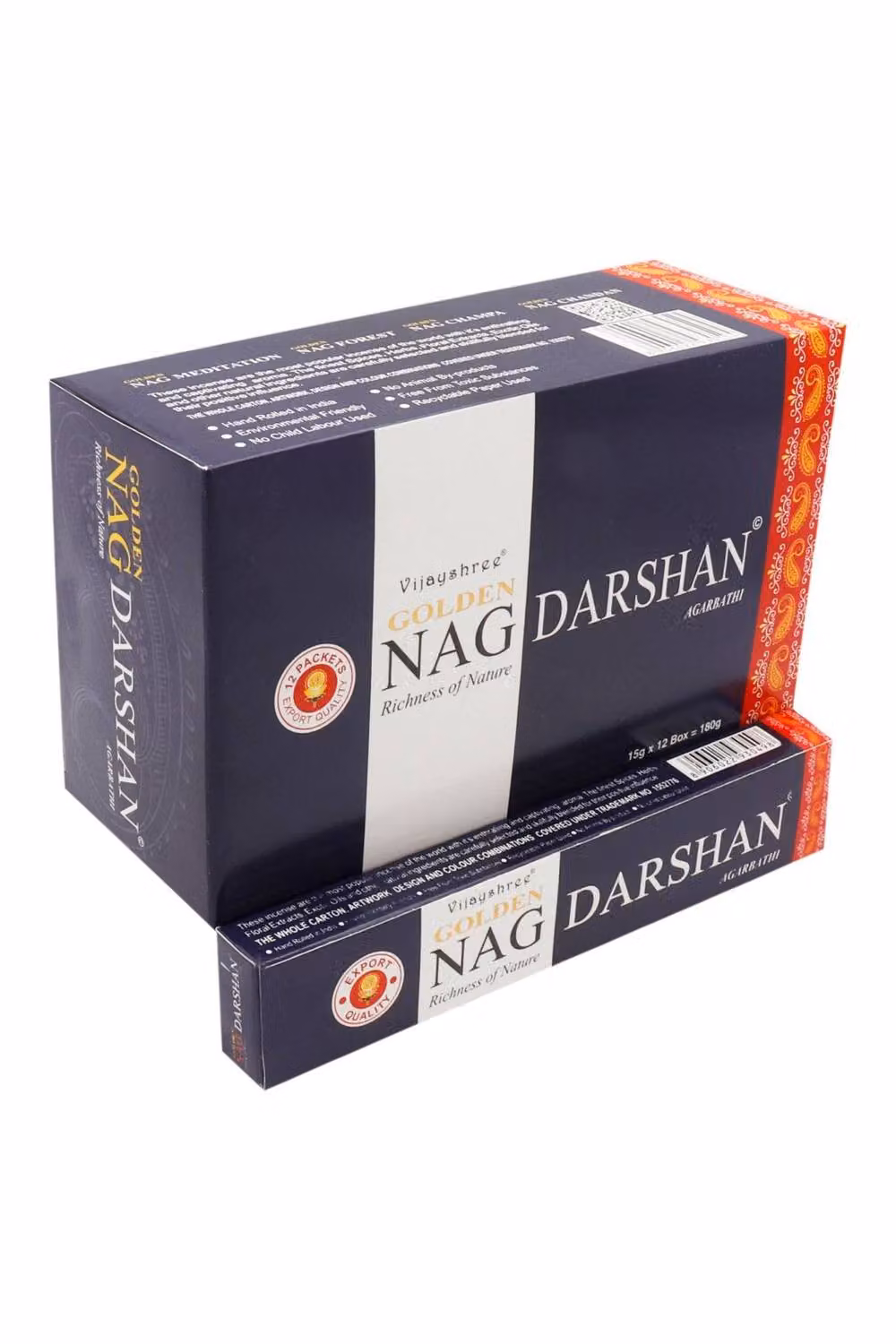 KDMD Golden Nag Darshan Incense Sticks in Blue – 2