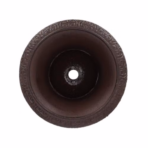 Esschert Design Cast Iron French Urn, Brown, W: 43 cm, D: 31 cm, H: 45 cm – 2
