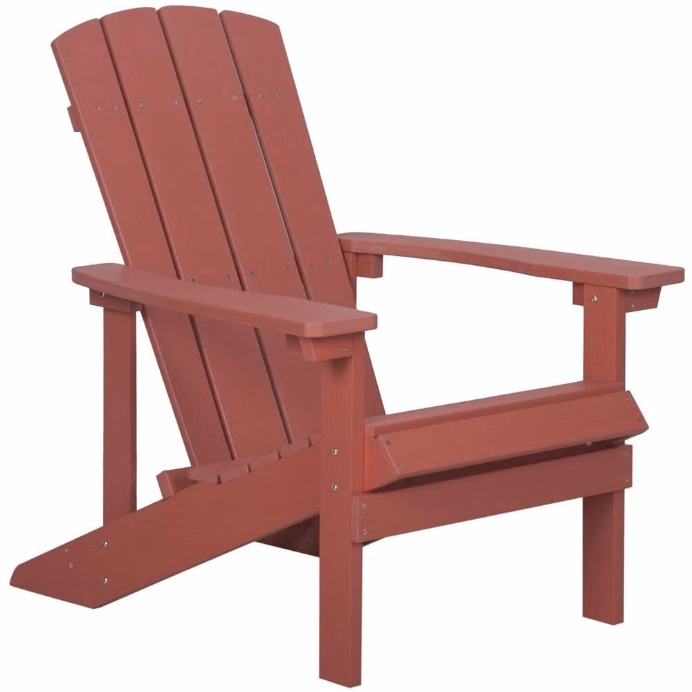 Wyld and Coco Red Modern Garden Chair with Armrests – 1