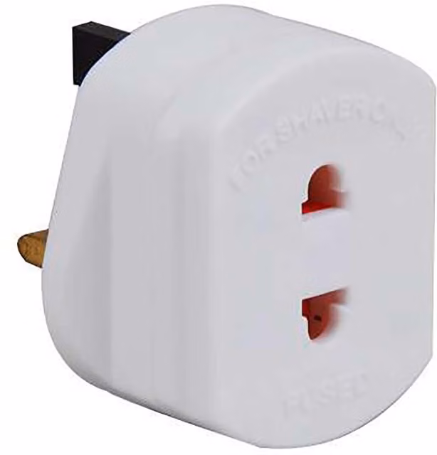 Pifco Shaver Adaptor, White
