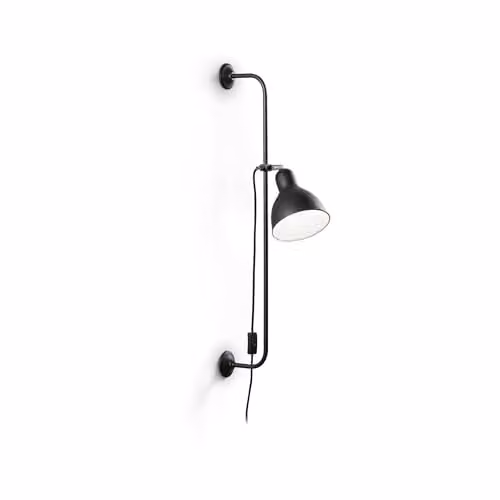 Netlighting Shower Black Metal Wall Light – 1