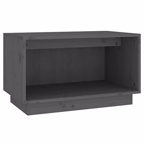 vidaXL Grey Solid Wood Pine TV Cabinet W/D/H: 60 x 35 x 35 cm – 1