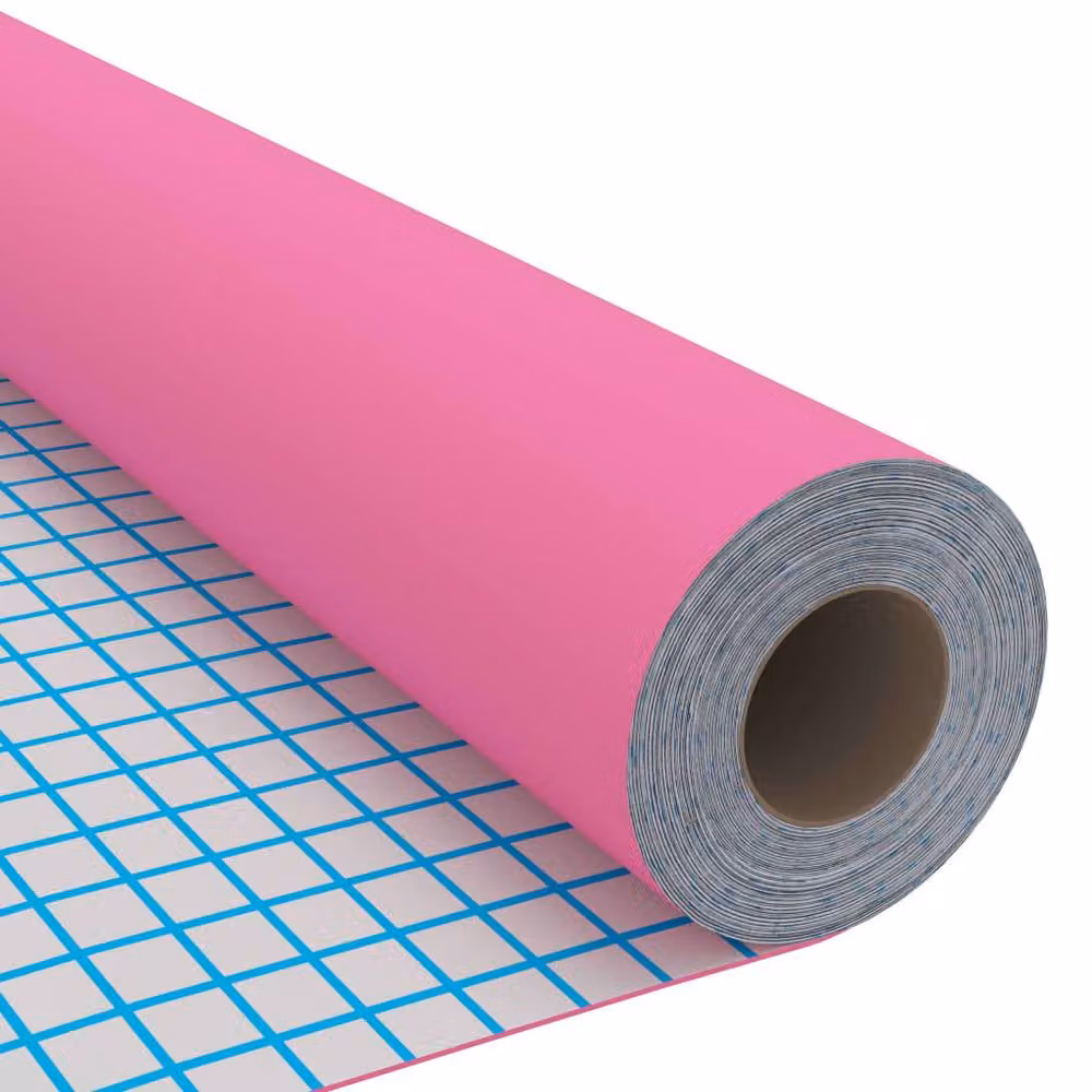 Berkfield Home High Gloss Pink Self-adhesive PVC Furniture Film, W: 90 cm, L: 500 cm – 2