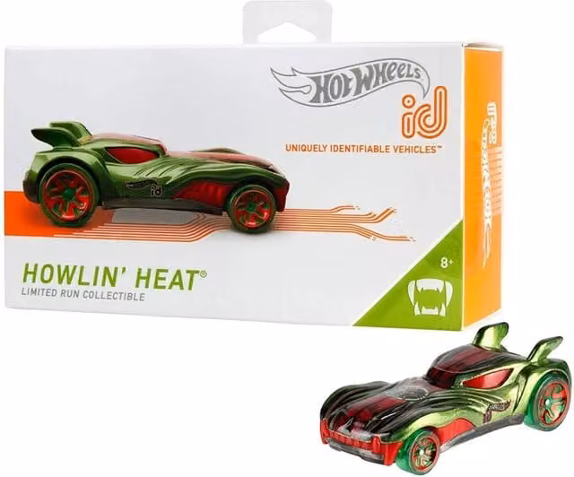 Mattel Hot Wheels ID Howlin Heat Diecast Metal Vehicle in Assorted Colours
