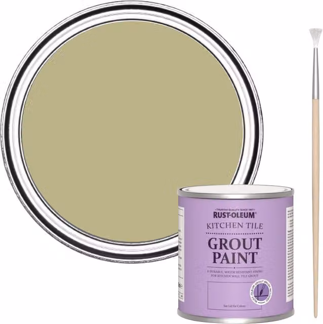 Rust-Oleum Kitchen Grout Paint in Green, 250 ml