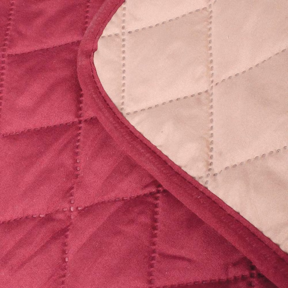 Coopers of Stortford Reversible Quilted Armchair Cover, Red – 2