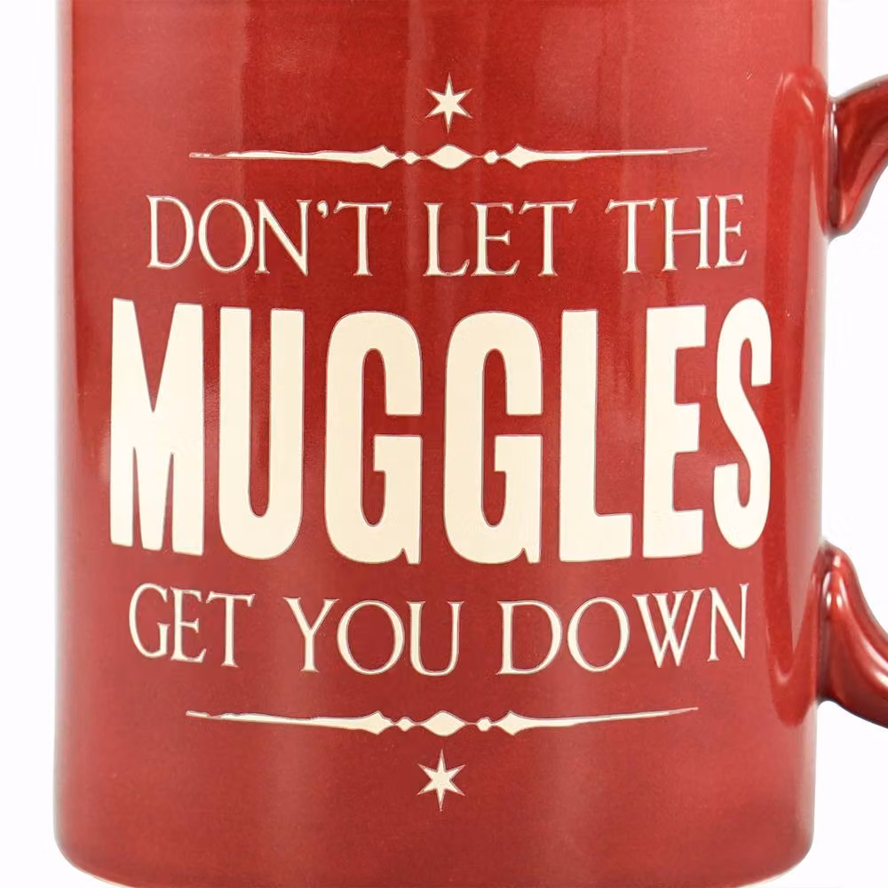 Harry Potter Ceramic Mug for Adults, Red, 400ml – 3
