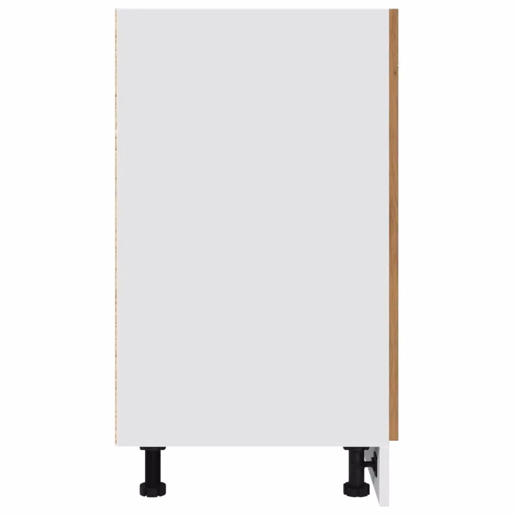 Berkfield Home Lyon Artisan Oak Bottom Kitchen Cabinet, Brown, W: 60 cm, D: 46 cm, H: 81.5 cm – 2