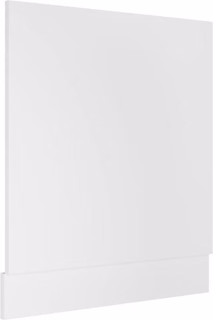 Berkfield Home White Dishwasher Panel in Engineered Wood, W: 59.5 cm, D: 3 cm, H: 67 cm