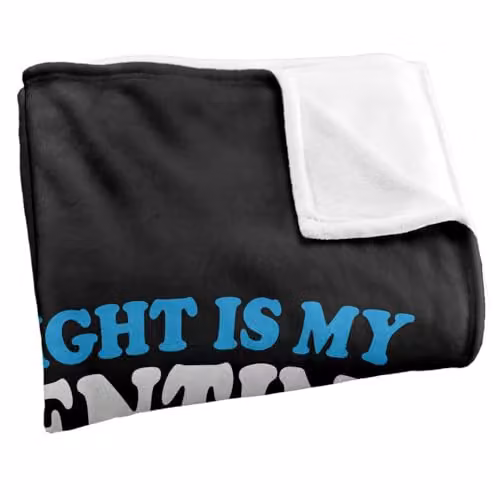 Warner Bros. Batman The Night Is My Valentine Super Soft Fleece Throw Blanket, Multicolour, W: 91 cm, D: 147 cm – 2