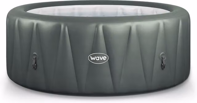 Bestway Wave Atlantic 6-Person Inflatable Round Hot Tub with Integrated Heater in Green