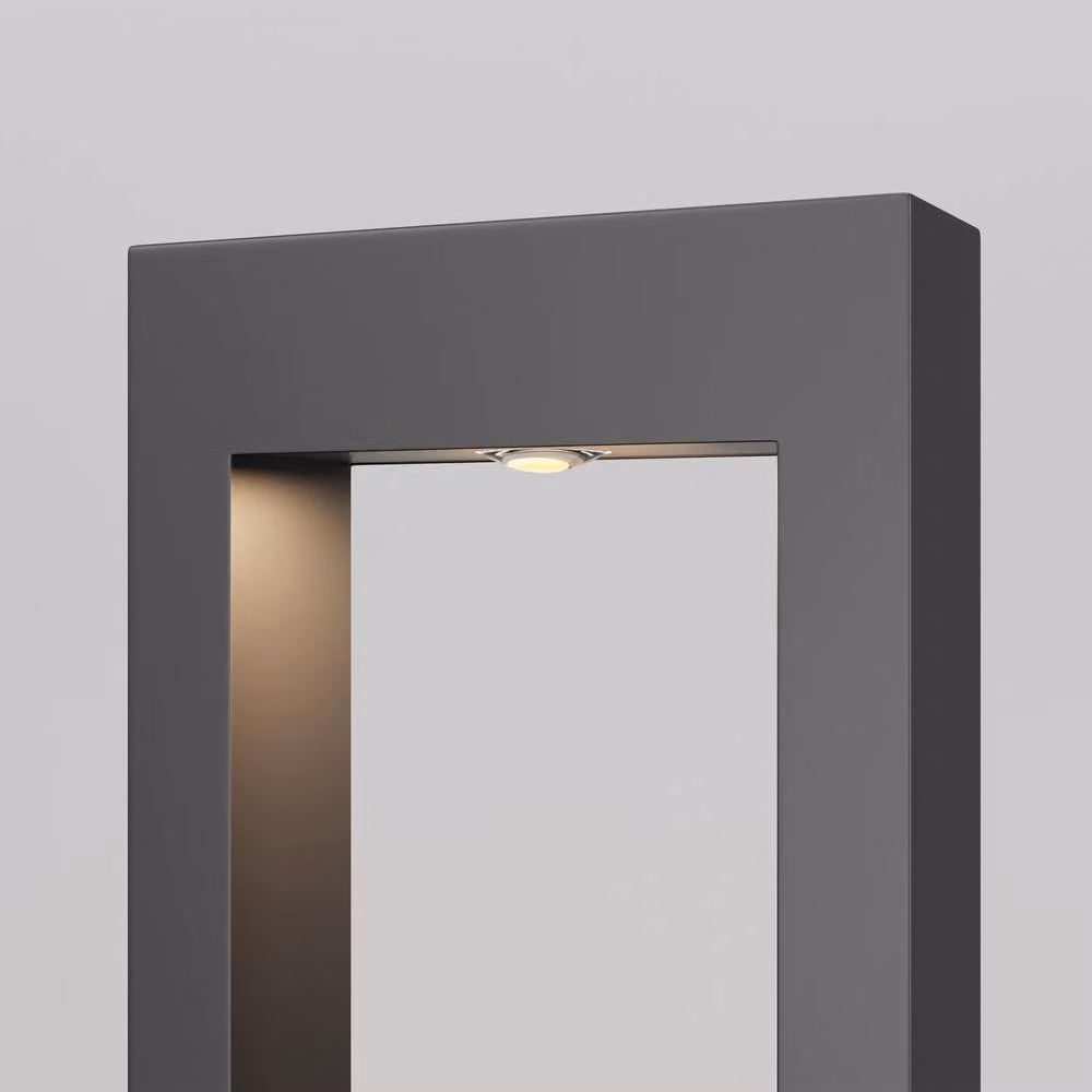 Netlighting Bonn LED Outdoor Bollard in Grey, 150 cm Height, 1000 lm, 3000K Warm White, IP65 Rated – 2