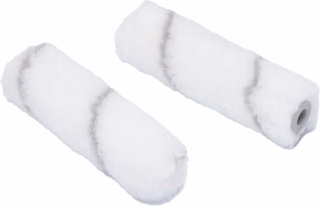 Harris Seriously Good Medium Pile Paint Roller Refill Sleeves for Water Based Paint, White, Pack of 2