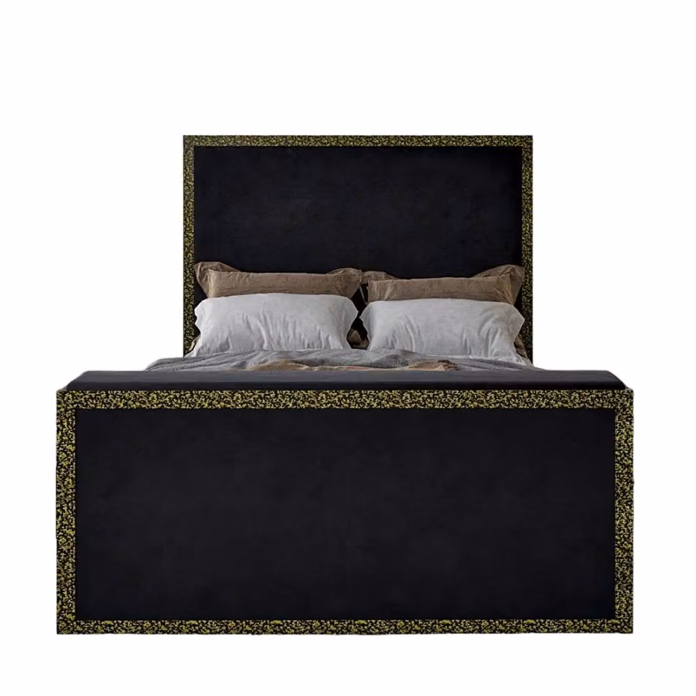 KDMD Adisham Black Upholstered Electric Media King Size TV Bed Frame – 2