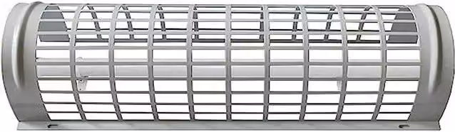 Mylek Cage Guard for Tubular Heaters, Silver, W: 120 cm