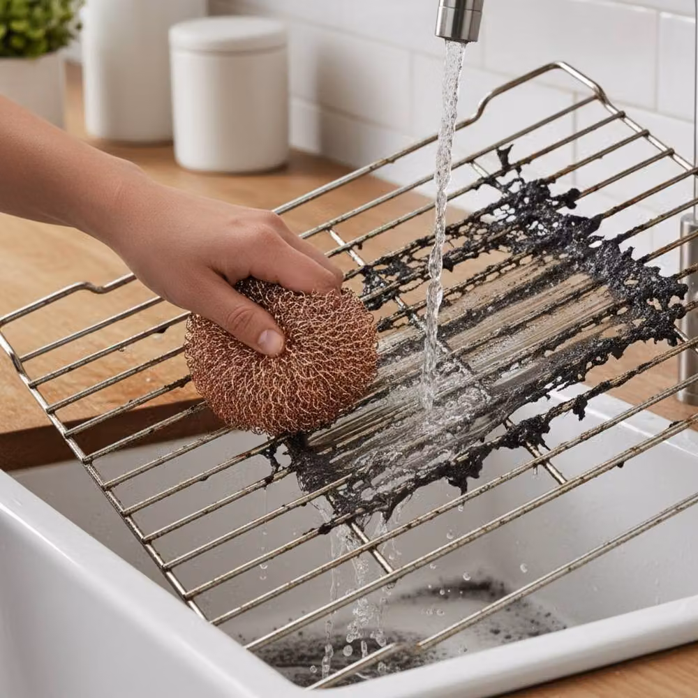 Bedsland Copper Steel Scourers, 6-Pack, Brown – 4
