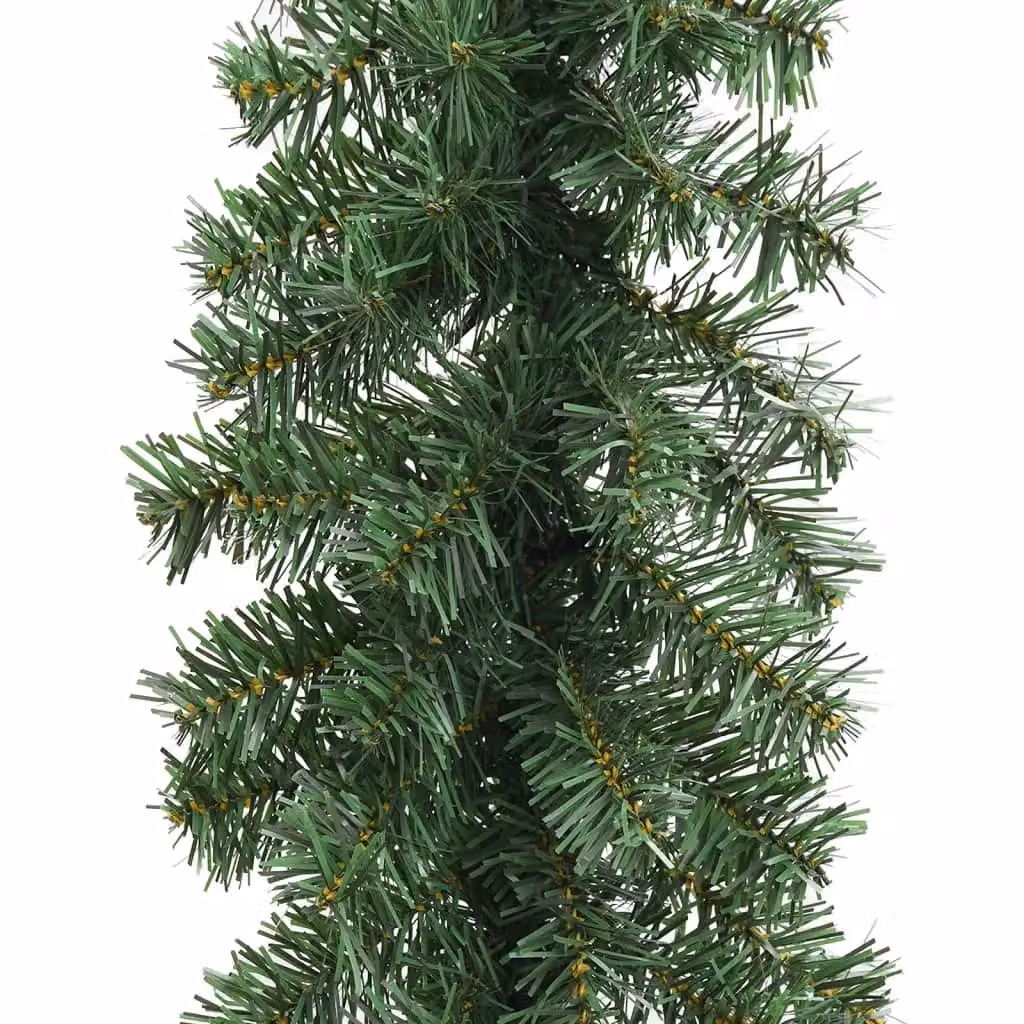 Berkfield Home Green PVC Christmas Garland Foliage 10 m – 3