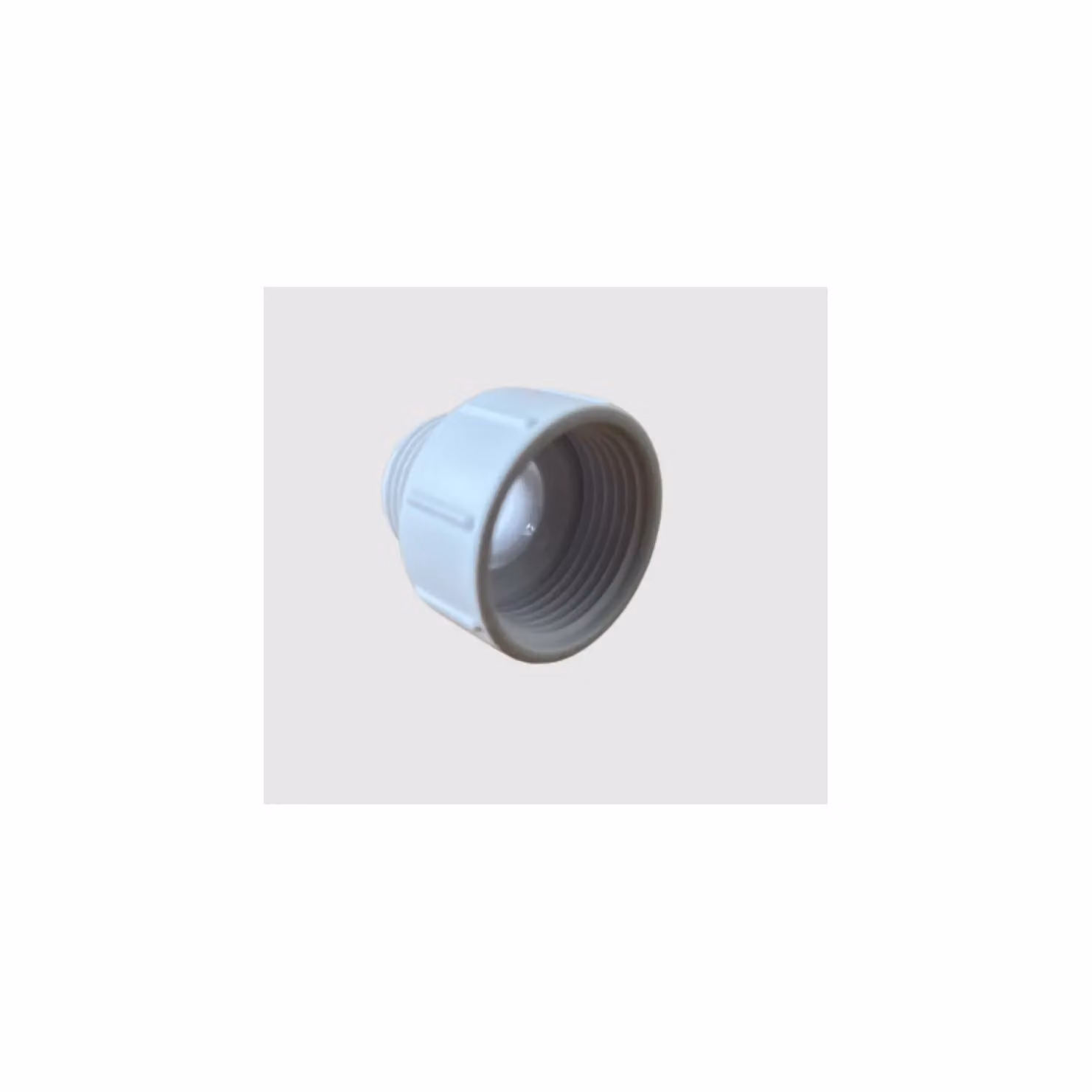 McAlpine S12D 1" BSP Female x BSP Male Coupling in White – 2