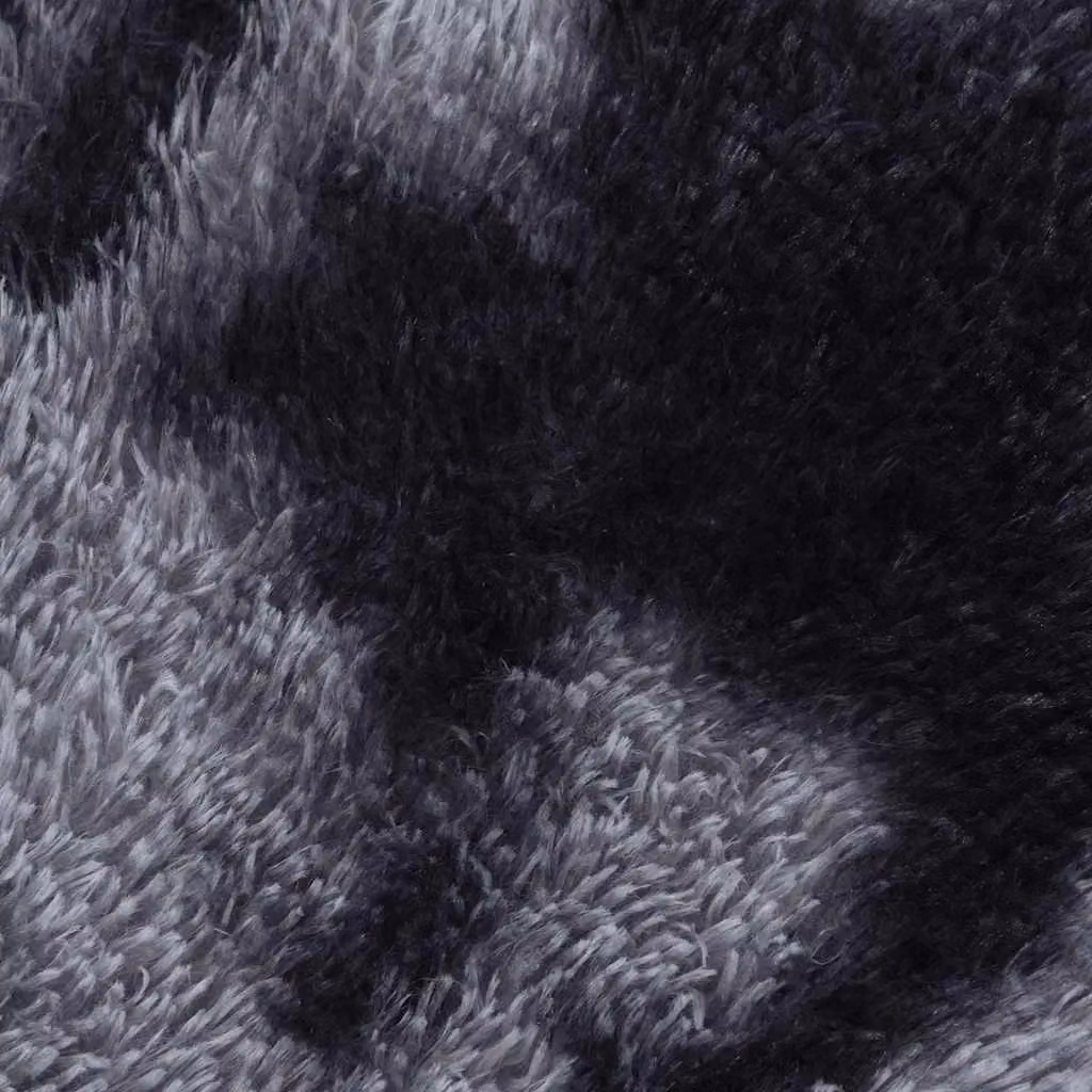 Berkfield Home NAVARRA Shaggy High Pile Rug, Dark Grey, W/D/H: 120 x 120 x 1 cm – 6