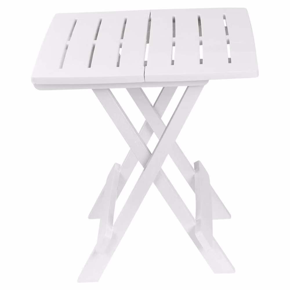 Nordara White Portable Foldable Camping Picnic Table for Indoor and Outdoor Use – 2
