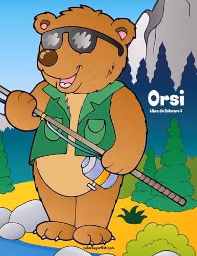 Orsi Libro da Colorare 3: Volume 3 Colouring Book for Children by Createspace, Multicolour
