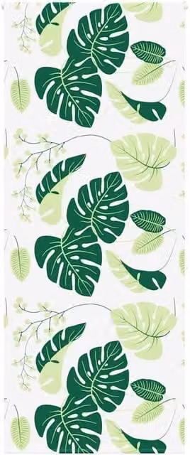 Berkfield Home Green Opaque Shower Roller Blind, W/H: 96 x 240 cm