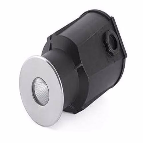 Netlighting Taro LED Recessed Outdoor Ground Light in Grey with Stainless Steel and Aluminium Body, IP67 Saltwater Resistant – 3
