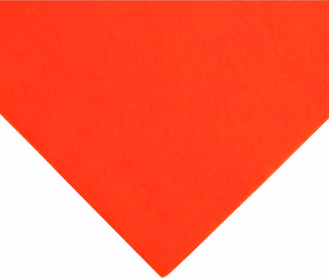 Trimits Orange Felt Acrylic, 10 Pack
