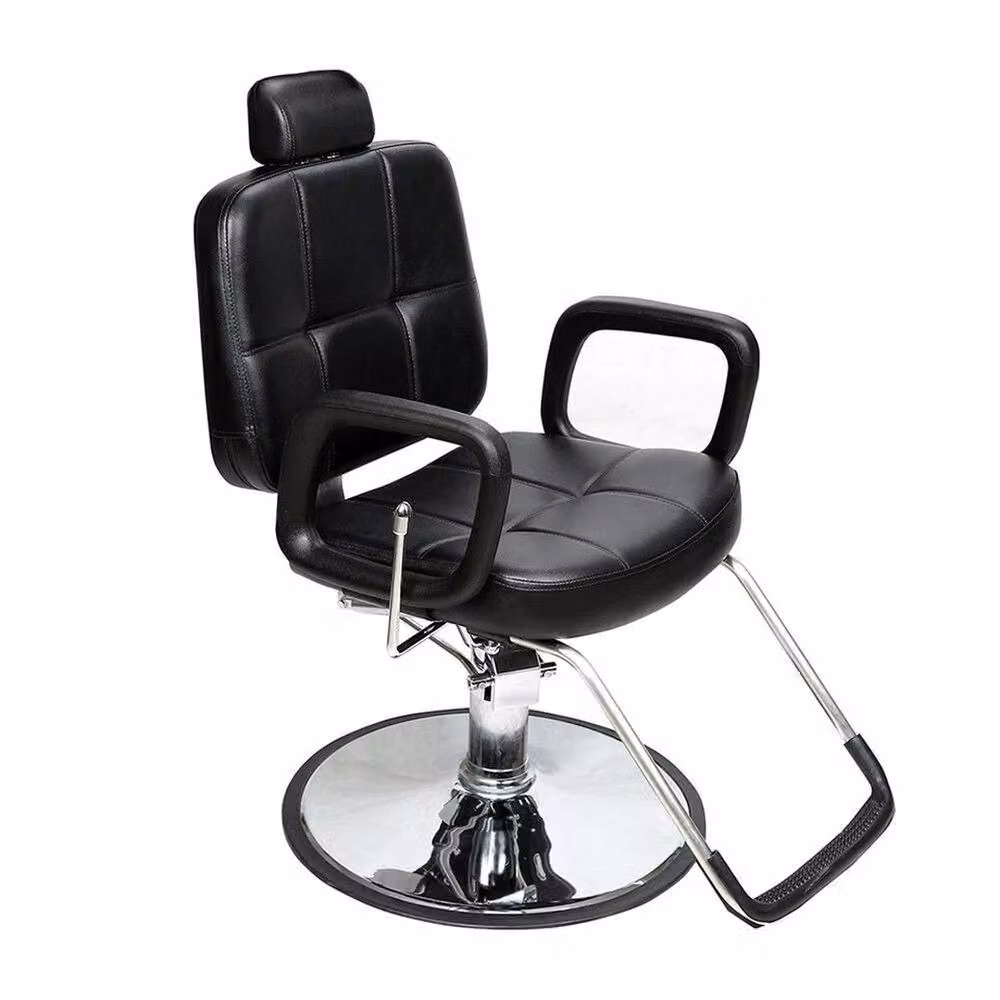 Hinsinc Beauty Professional Reclining Hairdressing and Shaving Chair in Black – 2