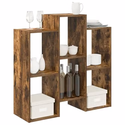 vidaXL Modern Sideboard in Brown, W/D/H: 90 x 30 x 90 cm – 1