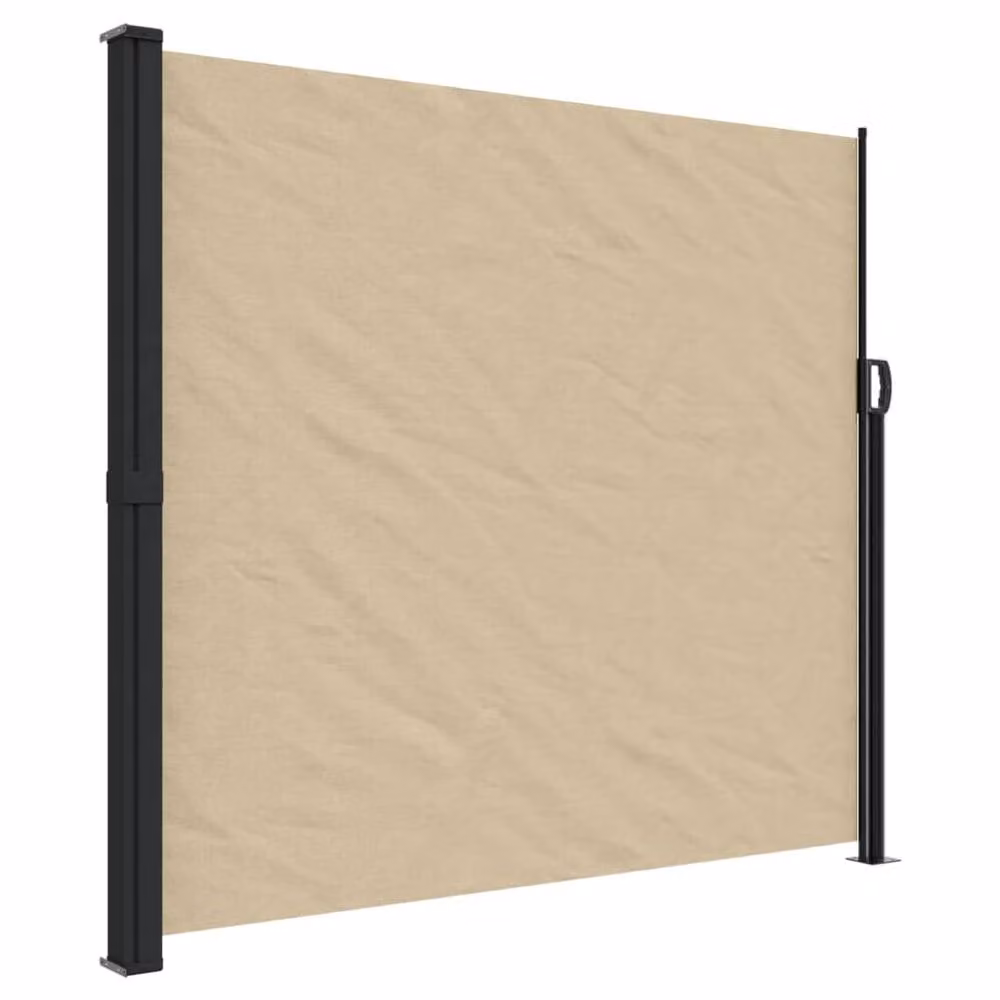 Berkfield Home Retractable Side Awning in Beige, W/H: 600 x 180 cm – 2