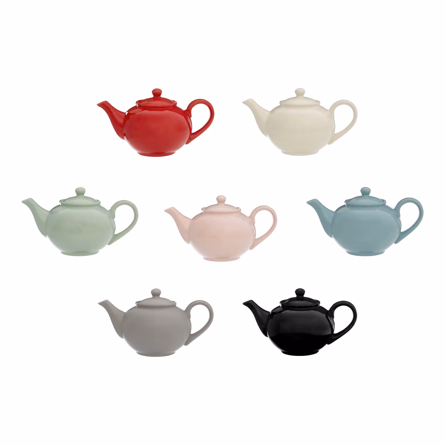 Orsina Buxley Black Ceramic Teapot with Infuser – 2