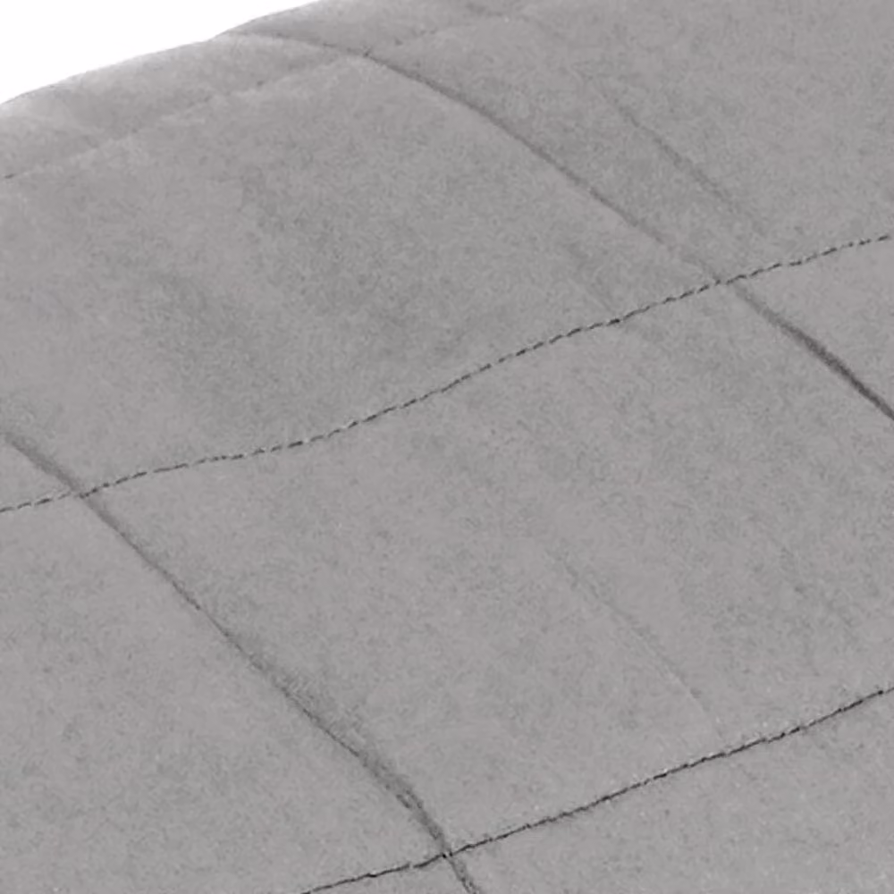 Berkfield Home Grey Weighted Blanket with Glass Beads, W/D/H: 120 x 180 cm, 9 kg – 2