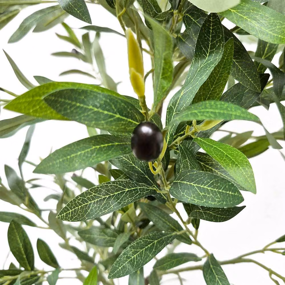 Voltico Artificial Green Mediterranean Olive Tree in Pot, Height: 175 cm – 5