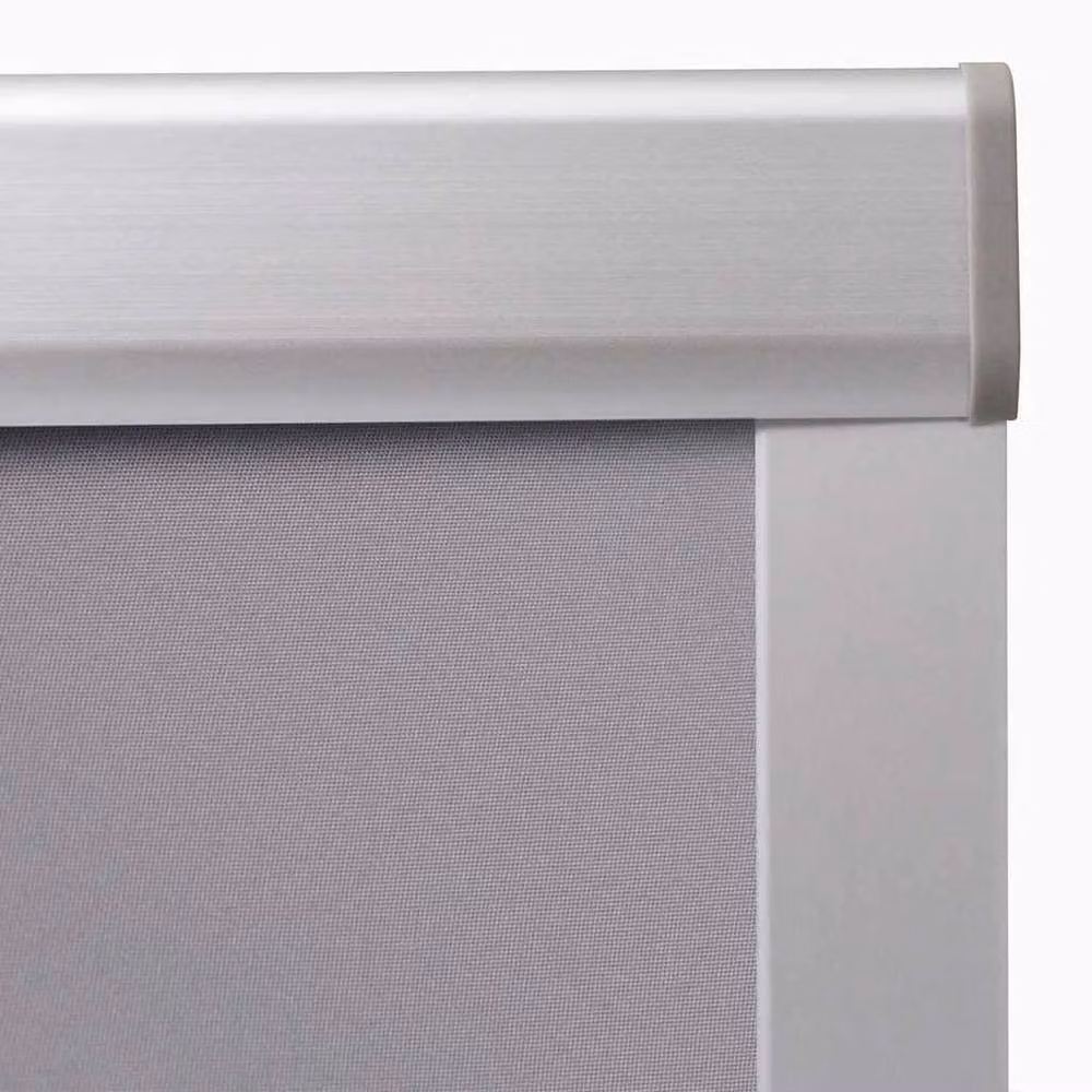 Berkfield Home Grey Blackout Roller Blinds, Thermal Insulating Polyester – 2