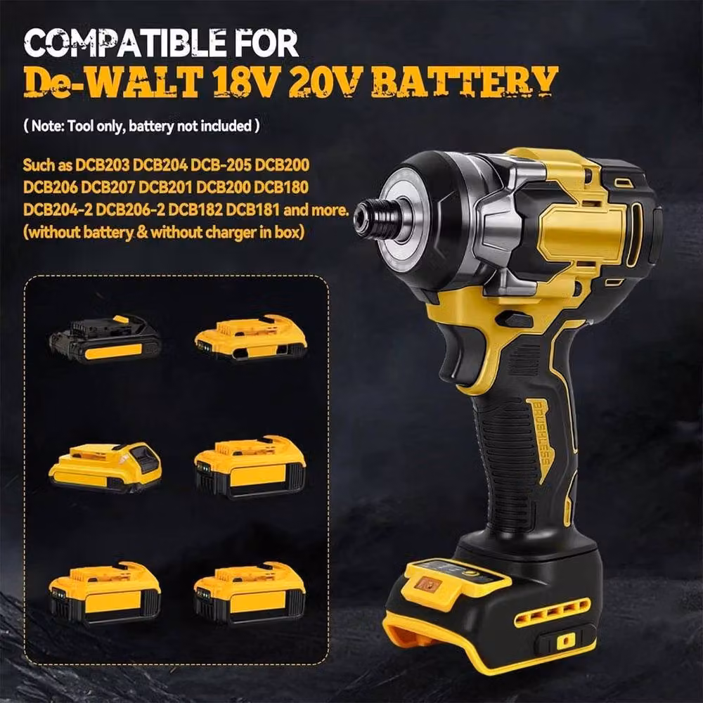 SPETLEK 1/4 Inch Cordless Brushless Impact Driver, 2500rpm, Yellow – 3