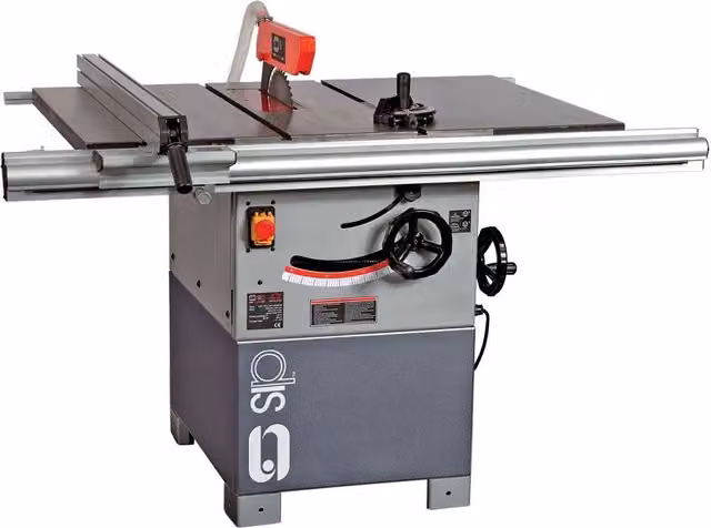 SIP 10 Inch Professional Cast Iron Table Saw in Silver and Multicolour – 1