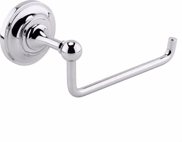 Balterley Traditional Wall Mounted Toilet Roll Holder in Silver