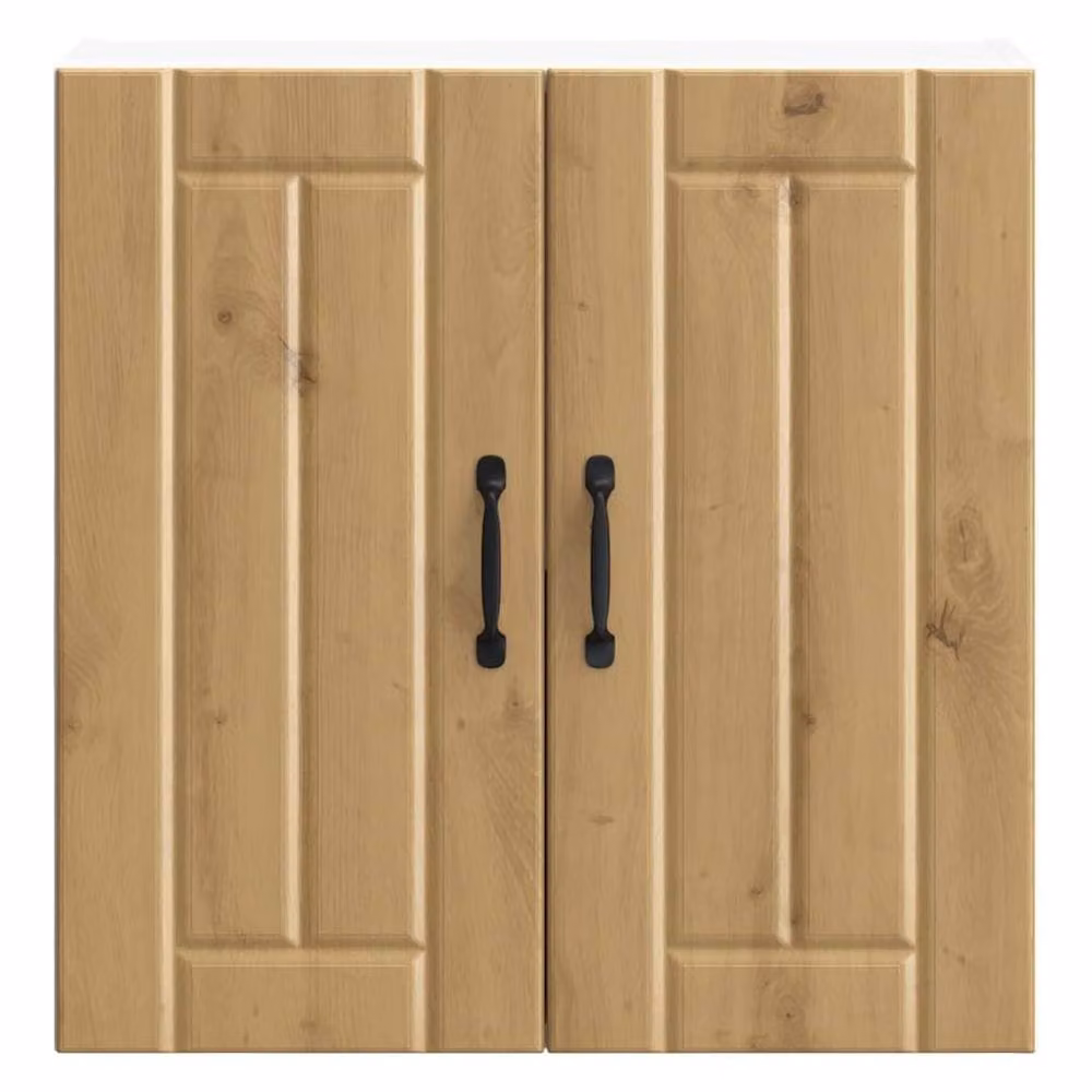 Berkfield Home Lucca Artisan Oak Kitchen Wall Cabinet in Brown, W/D/H: 60 x 25 x 31 cm – 2