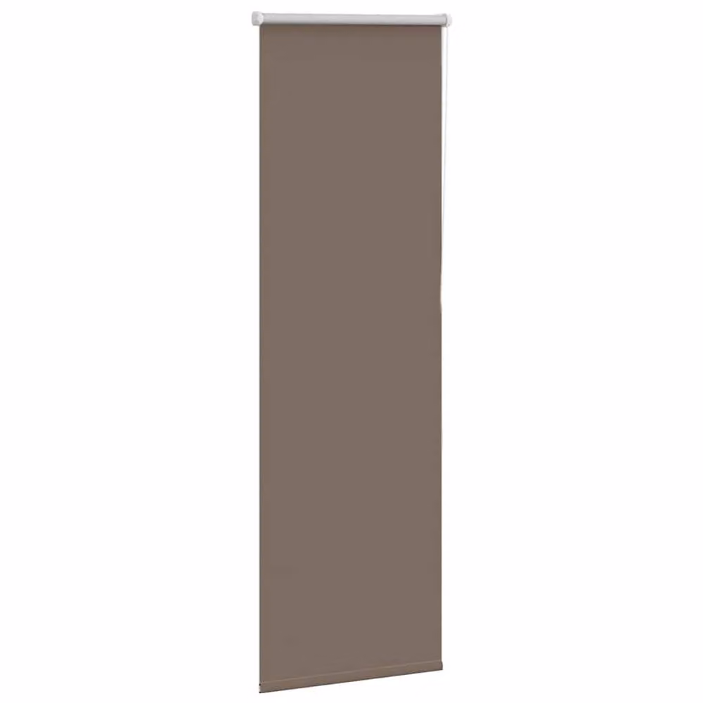 Berkfield Home Blackout Roller Blind in Brown Polyester, W: 40 cm, H: 130 cm – 2