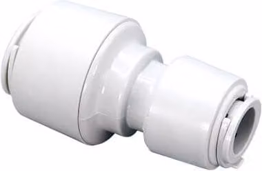 FloPlast Flofit+ Push Fit Reducing Coupling, White, Pack of 5