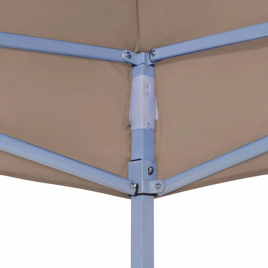 Berkfield Home Party Tent Roof in Beige, 4 x 3 m – 3